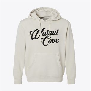 Walnut Cove North Carolina Vintage Team Pigment-Dyed Hoodie