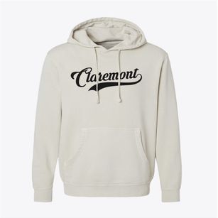 Claremont North Carolina Vintage Team Pigment-Dyed Hoodie