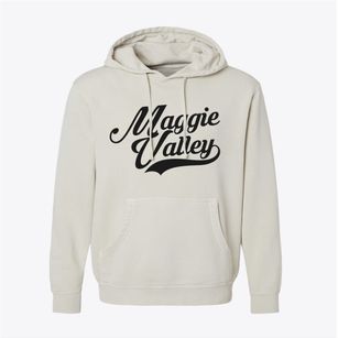 Maggie Valley North Carolina Vintage Team Pigment-Dyed Hoodie