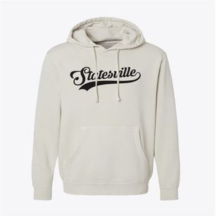 Statesville North Carolina Vintage Team Pigment-Dyed Hoodie