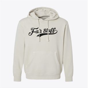 Fair Bluff North Carolina Vintage Team Pigment-Dyed Hoodie