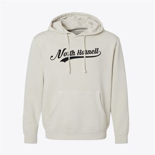 North Hornell New York Vintage Team Pigment-Dyed Hoodie