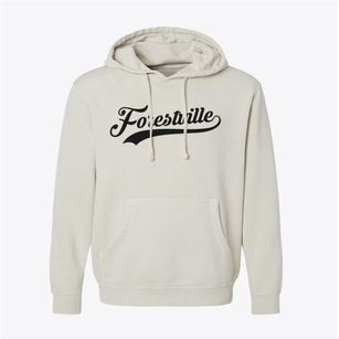 Forestville New York Vintage Team Pigment-Dyed Hoodie
