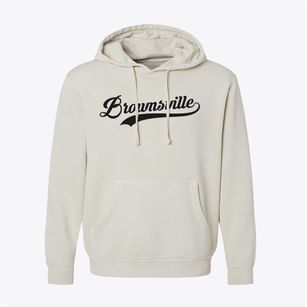 Brownsville Wisconsin Vintage Team Pigment-Dyed Hoodie