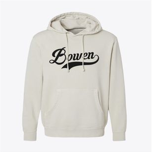 Bowen Illinois Vintage Team Pigment-Dyed Hoodie