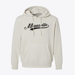 Munnsville New York Vintage Team Pigment-Dyed Hoodie