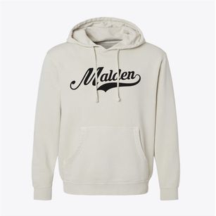 Malden Illinois Vintage Team Pigment-Dyed Hoodie