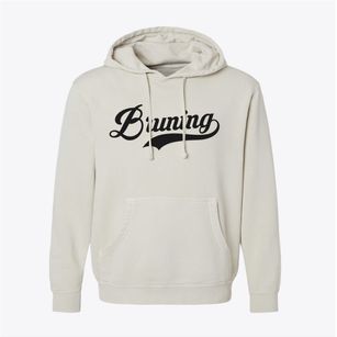 Bruning Nebraska Vintage Team Pigment-Dyed Hoodie