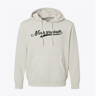 North Wantagh New York Vintage Team Pigment-Dyed Hoodie