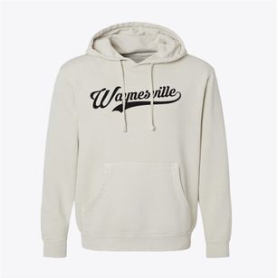 Waynesville North Carolina Vintage Team Pigment-Dyed Hoodie