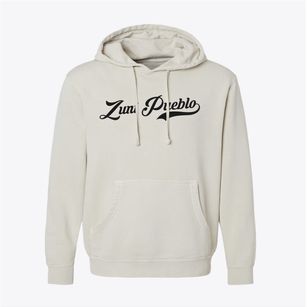 Zuni Pueblo New Mexico Vintage Team Pigment-Dyed Hoodie