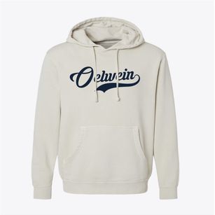 Oelwein Iowa Vintage Team Pigment-Dyed Hoodie