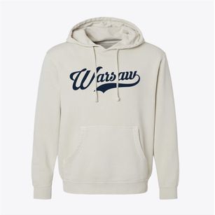 Warsaw New York Vintage Team Pigment-Dyed Hoodie