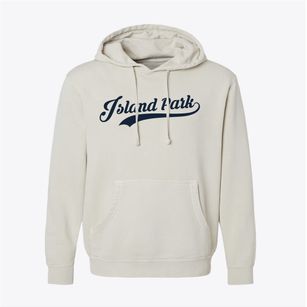 Island Park New York Vintage Team Pigment-Dyed Hoodie