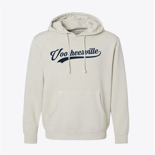 Voorheesville New York Vintage Team Pigment-Dyed Hoodie