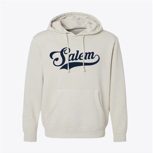 Salem North Carolina Vintage Team Pigment-Dyed Hoodie