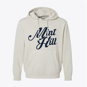 Mint Hill North Carolina Vintage Team Pigment-Dyed Hoodie