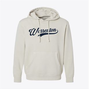 Warrenton North Carolina Vintage Team Pigment-Dyed Hoodie
