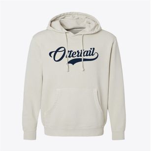 Ottertail Minnesota Vintage Team Pigment-Dyed Hoodie