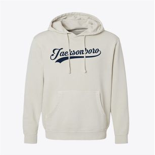 Jacksonboro South Carolina Vintage Team Pigment-Dyed Hoodie