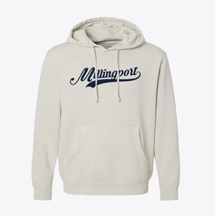 Millingport North Carolina Vintage Team Pigment-Dyed Hoodie