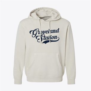 Groveland Station New York Vintage Team Pigment-Dyed Hoodie