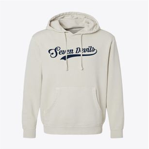 Seven Devils North Carolina Vintage Team Pigment-Dyed Hoodie