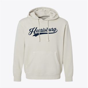 Harrisburg North Carolina Vintage Team Pigment-Dyed Hoodie