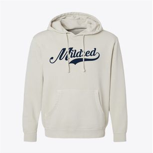 Mildred Kansas Vintage Team Pigment-Dyed Hoodie