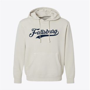 Fallsburg New York Vintage Team Pigment-Dyed Hoodie