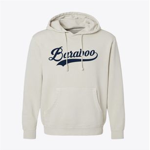 Baraboo Wisconsin Vintage Team Pigment-Dyed Hoodie