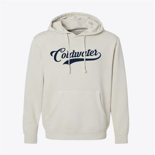 Coldwater Michigan Vintage Team Pigment-Dyed Hoodie