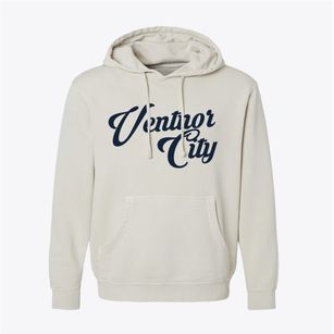 Ventnor City New Jersey Vintage Team Pigment-Dyed Hoodie