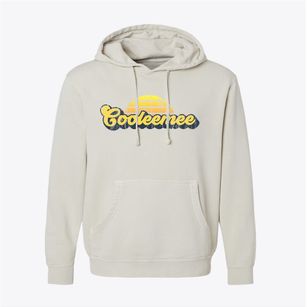 Cooleemee North Carolina Sublime Sunset Pigment-Dyed Hoodie