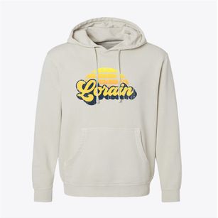 Lorain Pennsylvania Sublime Sunset Pigment-Dyed Hoodie