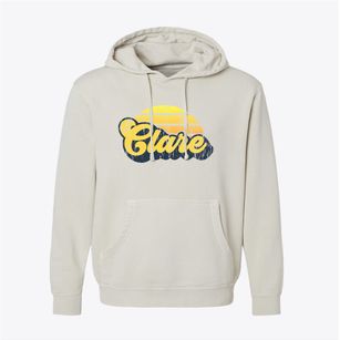 Clare New York Sublime Sunset Pigment-Dyed Hoodie