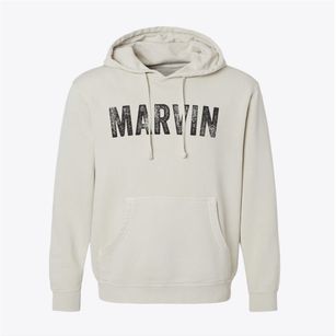 Marvin North Carolina Timeless Retro Pigment-Dyed Hoodie