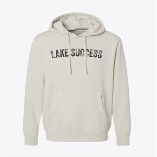 Lake Success New York Timeless Retro Pigment-Dyed Hoodie