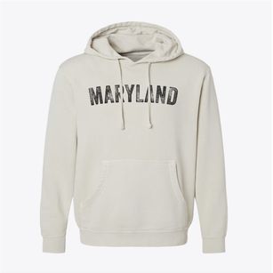 Maryland New York Timeless Retro Pigment-Dyed Hoodie