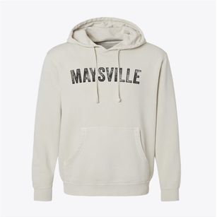 Maysville Oklahoma Timeless Retro Pigment-Dyed Hoodie