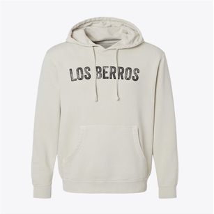 Los Berros California Timeless Retro Pigment-Dyed Hoodie