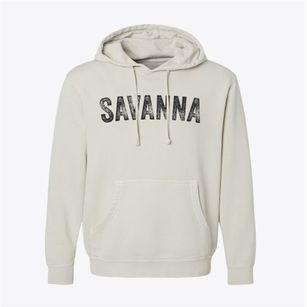 Savanna Oklahoma Timeless Retro Pigment-Dyed Hoodie