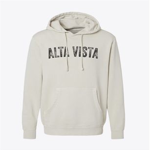 Alta Vista Kansas Timeless Retro Pigment-Dyed Hoodie
