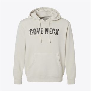 Cove Neck New York Timeless Retro Pigment-Dyed Hoodie