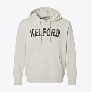 Kelford North Carolina Timeless Retro Pigment-Dyed Hoodie