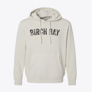 Birch Bay Washington Timeless Retro Pigment-Dyed Hoodie