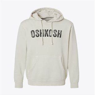 Oshkosh Wisconsin Timeless Retro Pigment-Dyed Hoodie