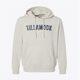 Tillamook Oregon Timeless Retro Pigment-Dyed Hoodie