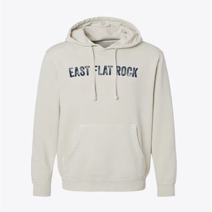 East Flat Rock North Carolina Timeless Retro Pigment-Dyed Hoodie