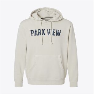 Park View Iowa Timeless Retro Pigment-Dyed Hoodie